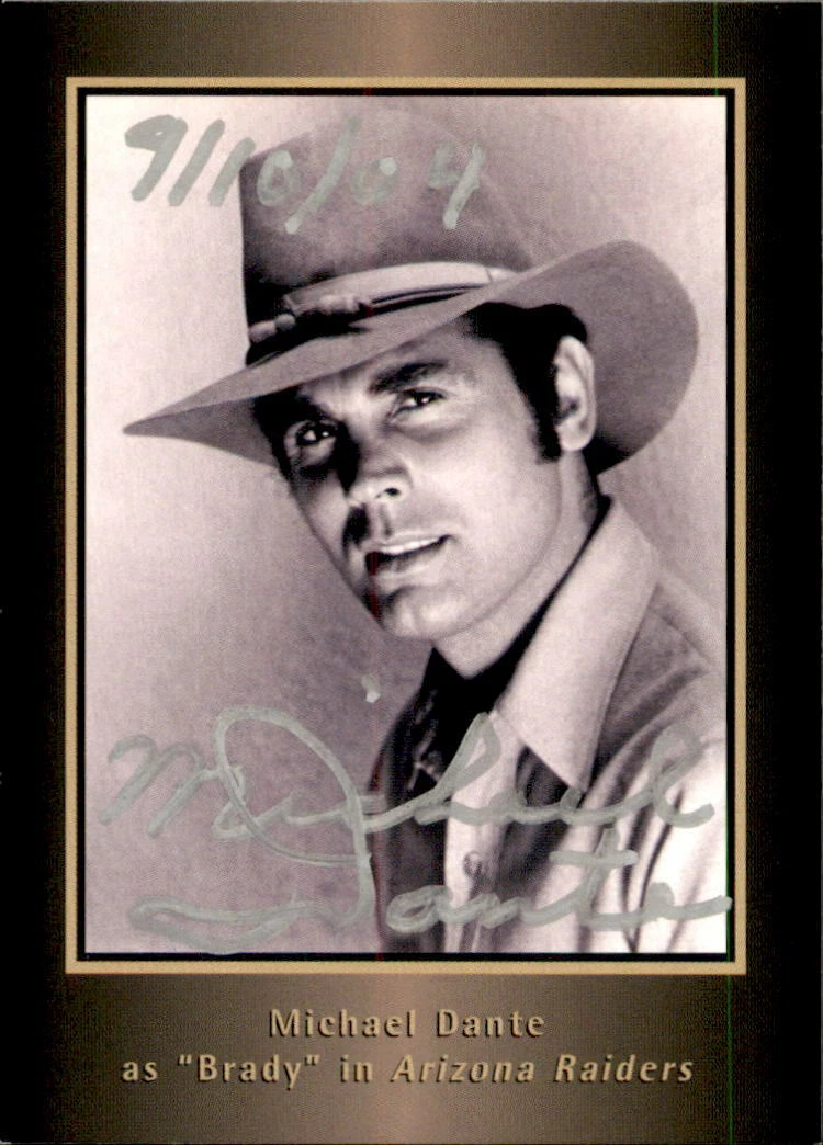 Michael Dante Signed 2004 Choice Chicago Expo Card Star Trek
