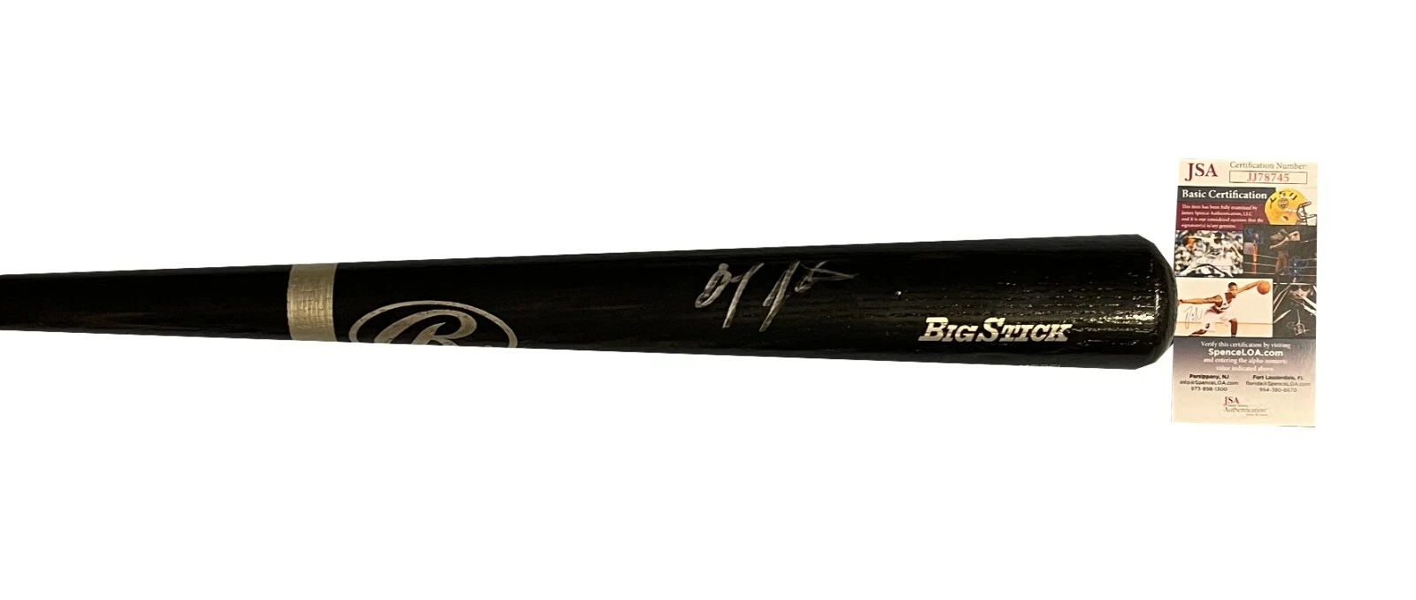 B.J. Upton Signed Rawlings Big Stick Bat Tampa Bay Rays JSA COA Blue Jays Braves
