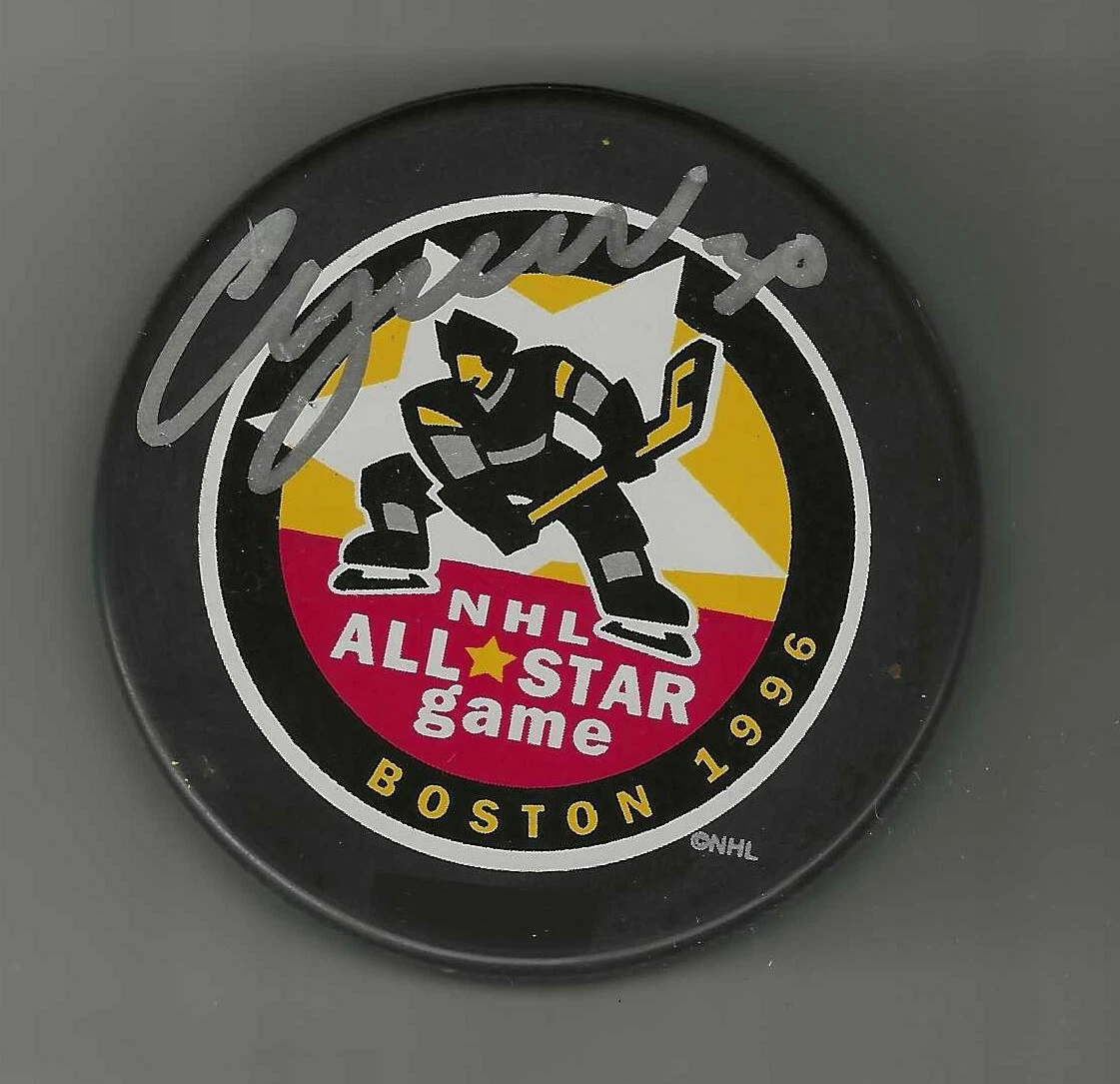 Chris Osgood Signed Detroit Red Wings 1996 All-Star Game Puck
