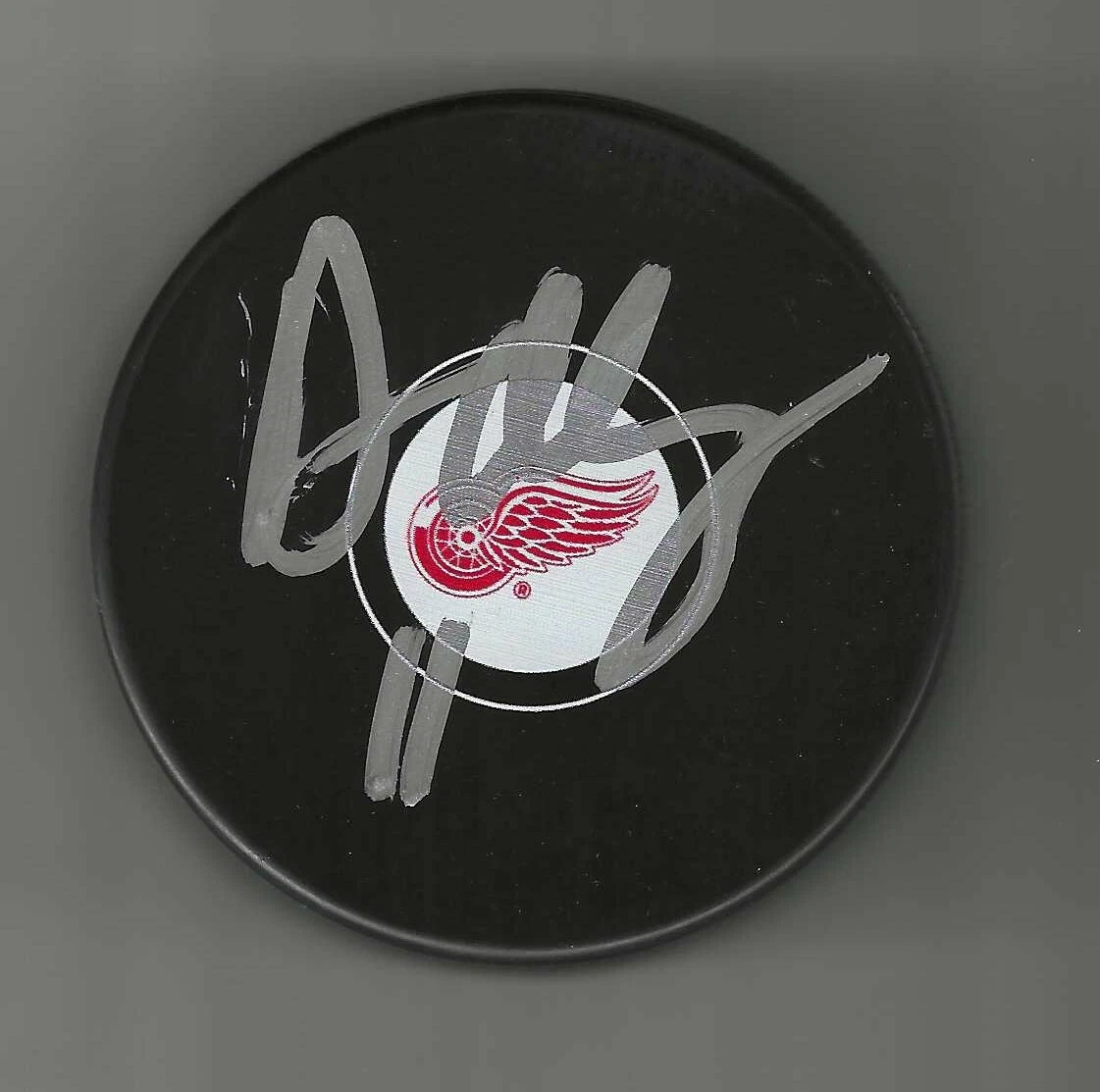Dan Cleary Signed Detroit Red Wings Puck
