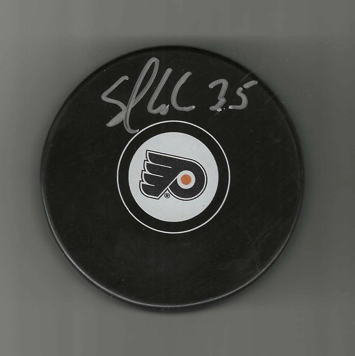 Shawn Anderson Signed Philadelphia Flyers Puck
