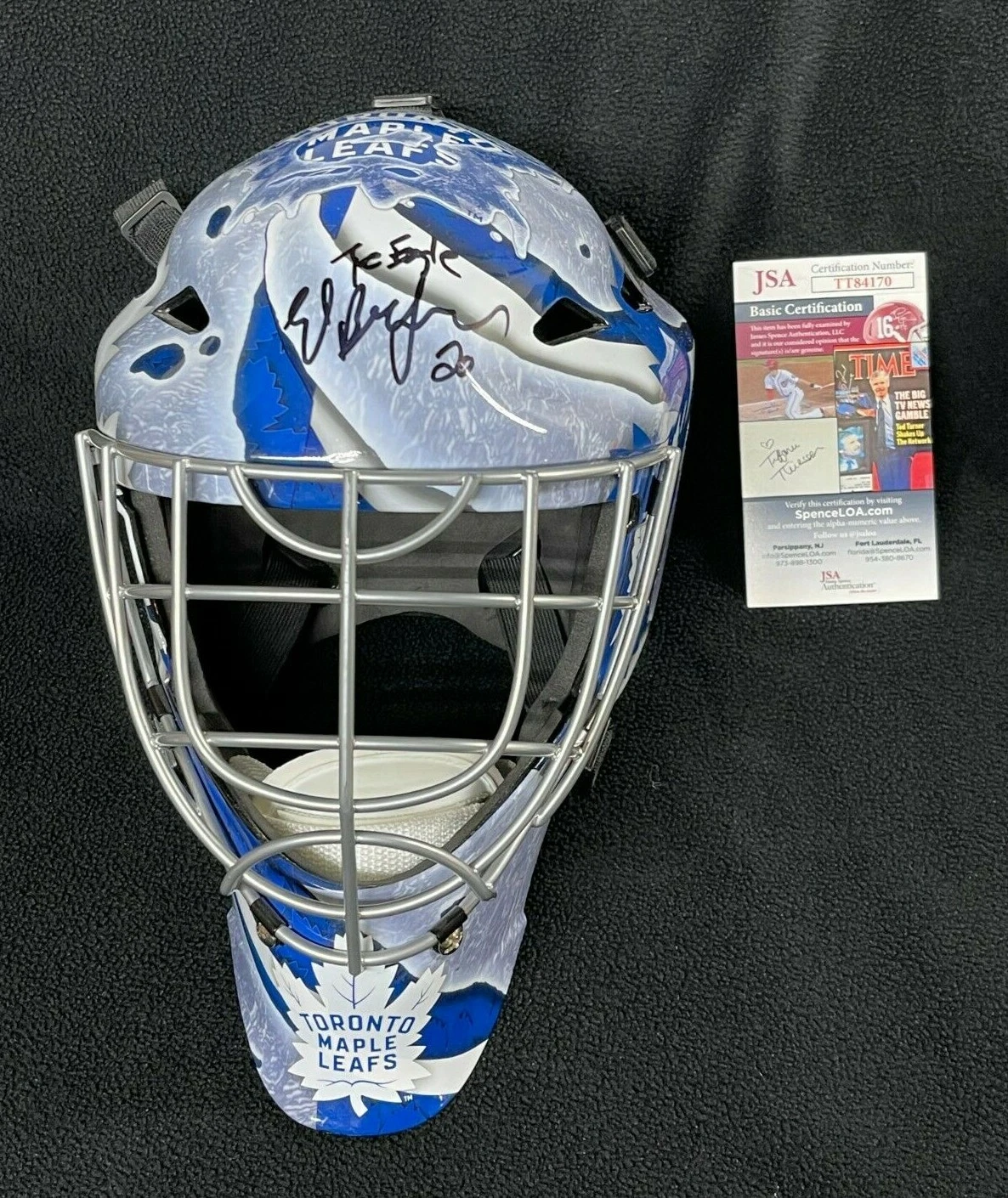 Ed Belfour Signed Inscribed 