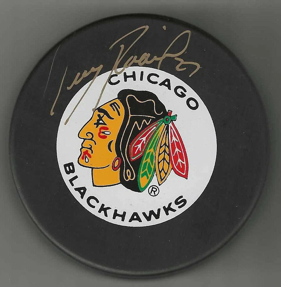 Jeremy Roenick Signed Chicago Blackhawks Official Ziegler Game Puck
