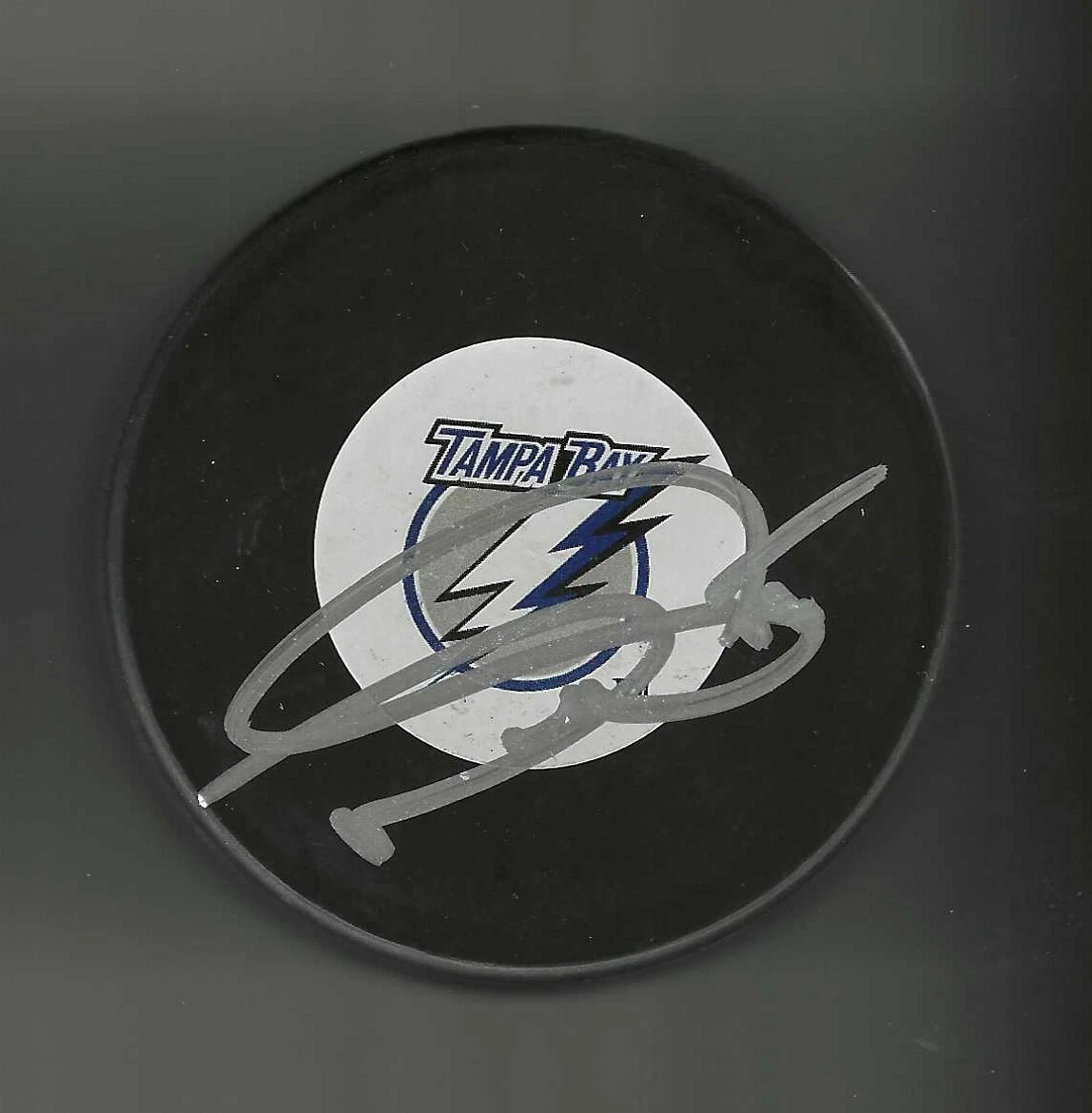 Nolan Pratt Signed Tampa Bay Lightning Puck
