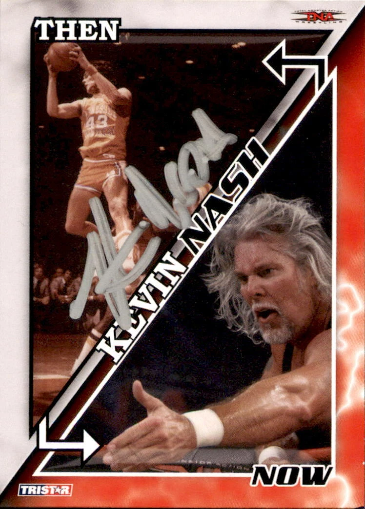 Kevin Nash Signed 2008 Tristar TNA Impact Card #TN-3 WWE WWF
