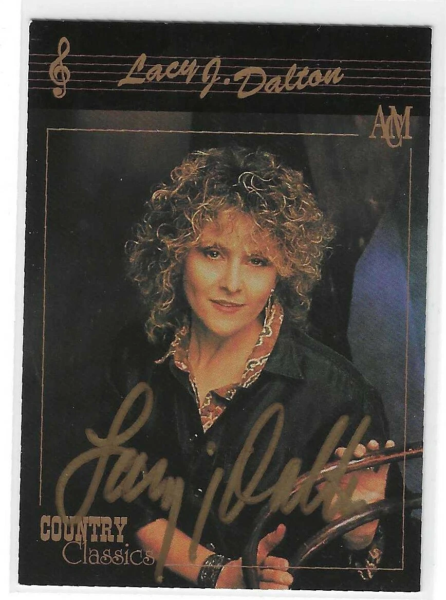 Lacy Dalton Signed 1992 Collect-A-Card Country Classics Card #64
