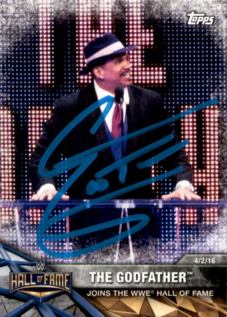 The Godfather Signed 2017 Topps WWE Card #47
