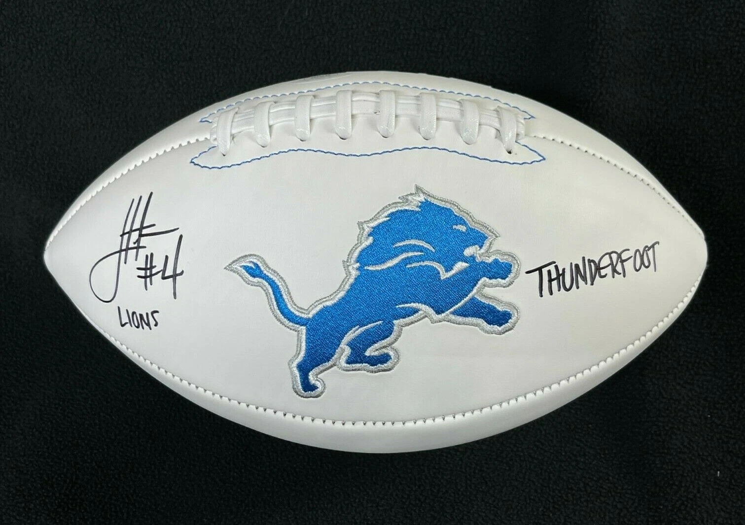 Jason Hanson Signed & Inscribed 