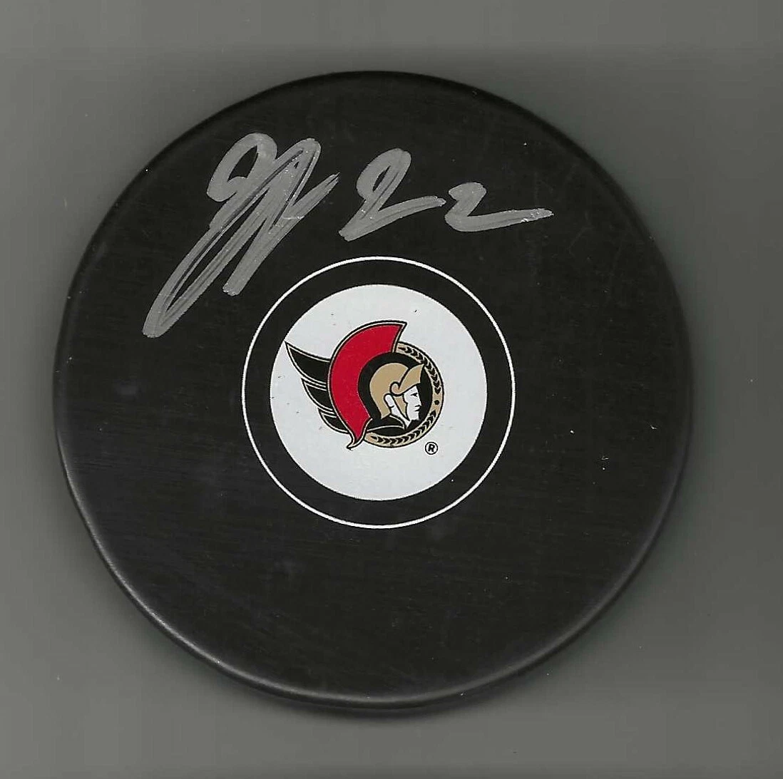Nikita Zaitsev Signed Ottawa Senators Puck
