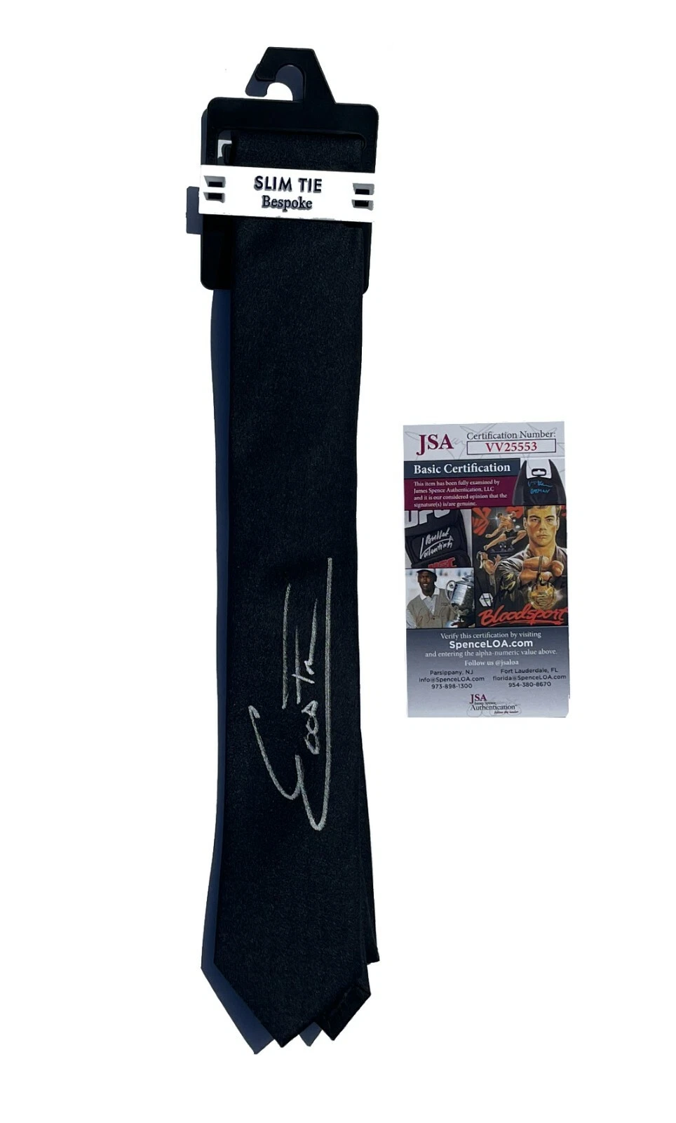 The Goodfather Signed Black Neck Tie Right To Censor The Godfather JSA COA WWE
