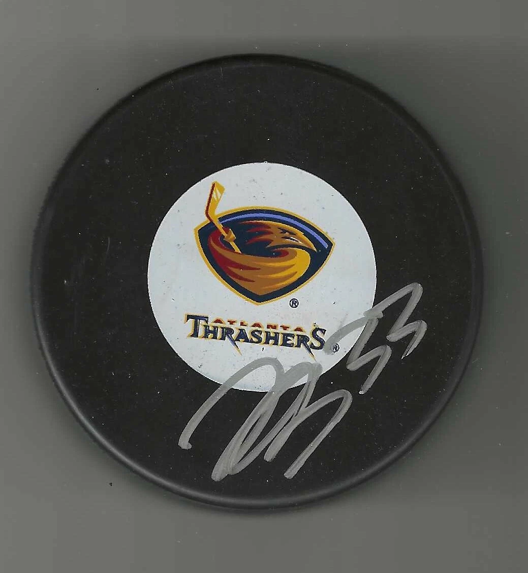 Joe DiPenta Signed Atlanta Thrashers Puck
