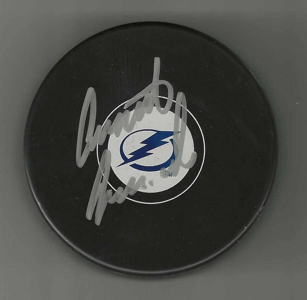 Tony DeAngelo Signed Tampa Bay Lightning Puck
