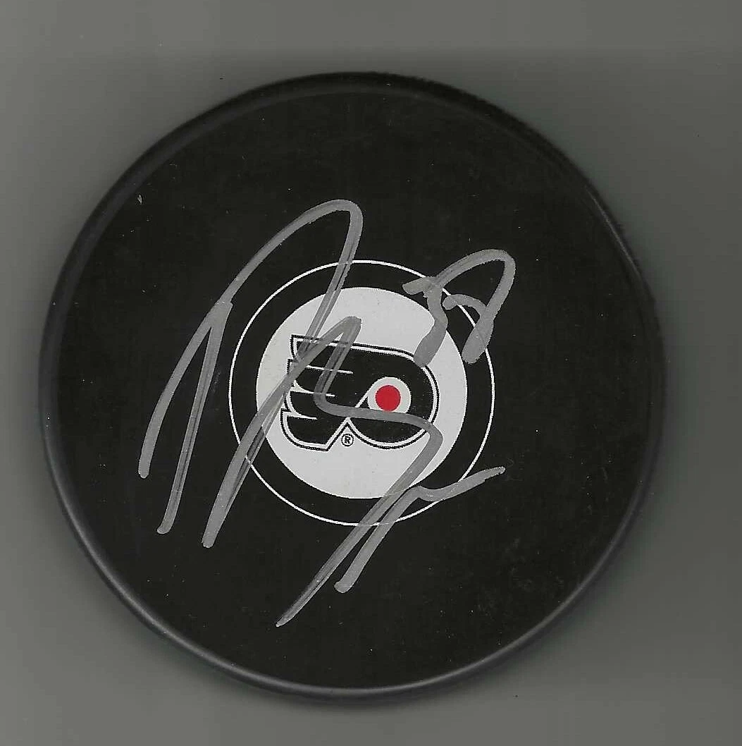 Patrick Brown Signed Philadelphia Flyers Puck
