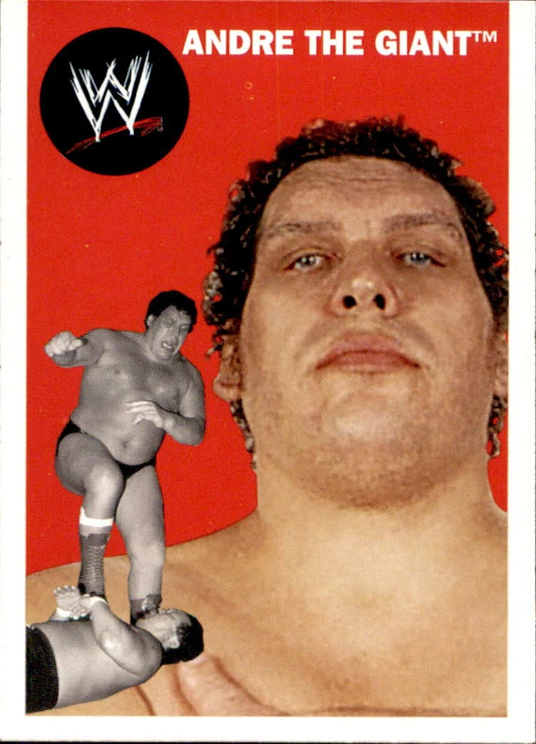 Andre The Giant 2006 Topps WWE Heritage Legend Card #89 WWF
