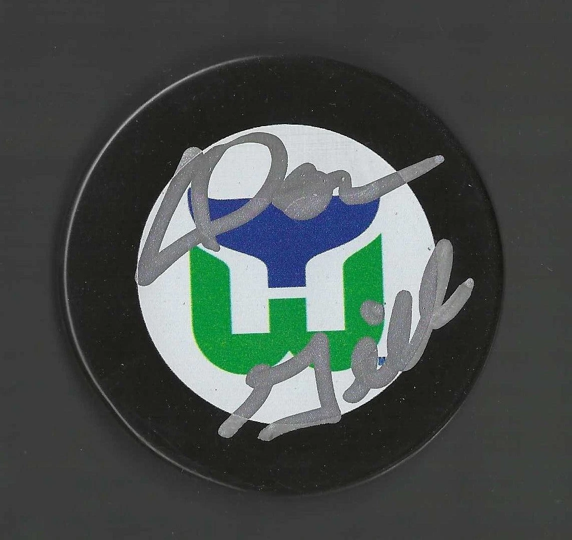 Don Gillen Signed Hartford Whalers Puck
