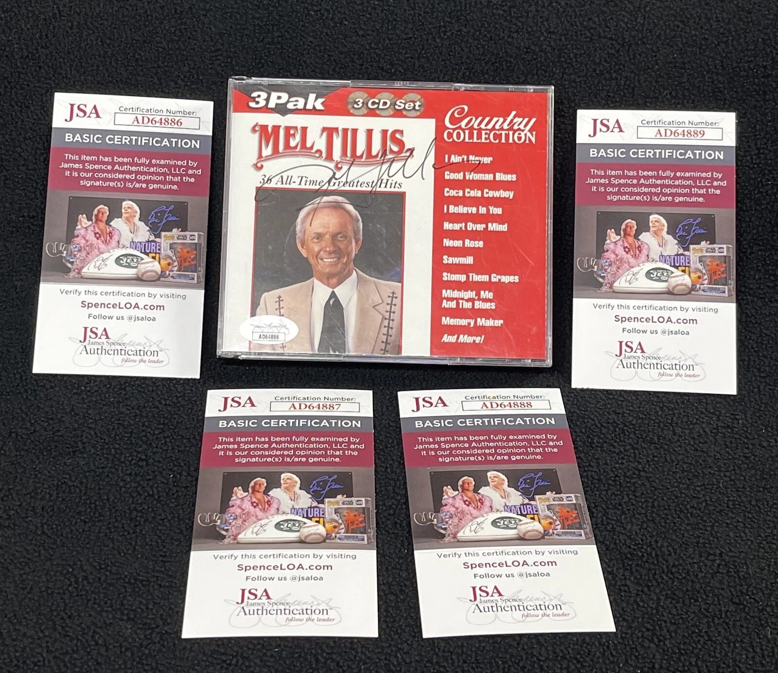 Mill Tillis Multi-Signed 