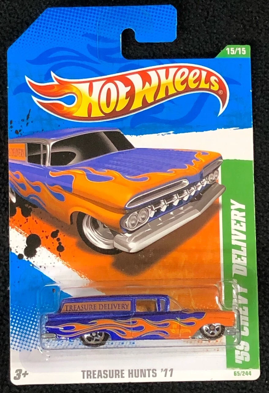 Hot Wheels 2011 Treasure Hunt #15 of 15 '59 Chevy Delivery
