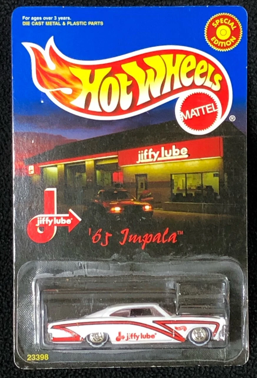 Hot Wheels 1998 Special Edition Jiffy Lube '65 Impala
