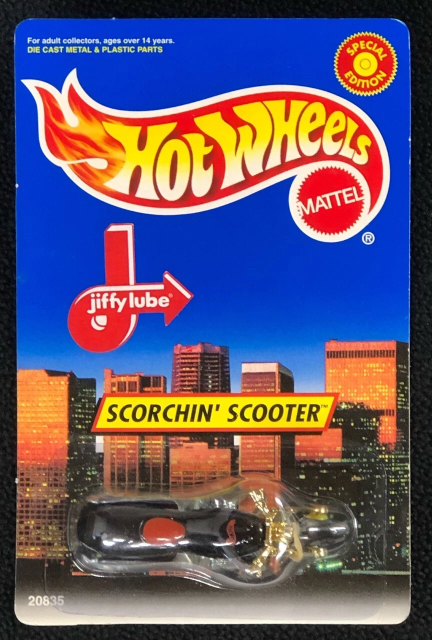 Hot Wheels 1998 Jiffy Lube Scorchin Scooter Special Edition
