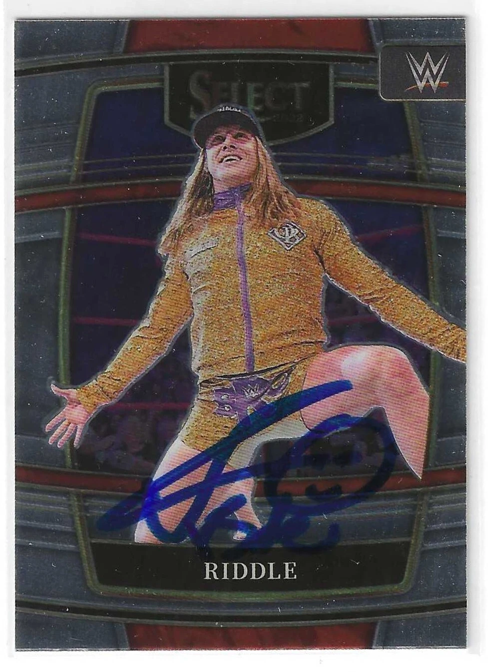 Matt Riddle Signed 2022 Panini WWE Select Card #36
