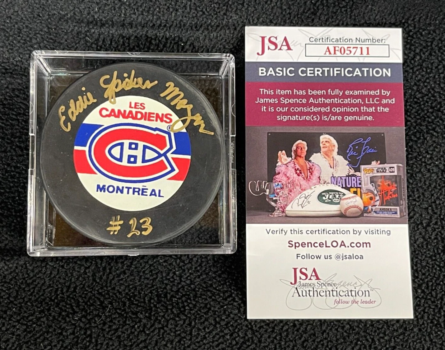 Ed Mazur Signed & Inscribed 