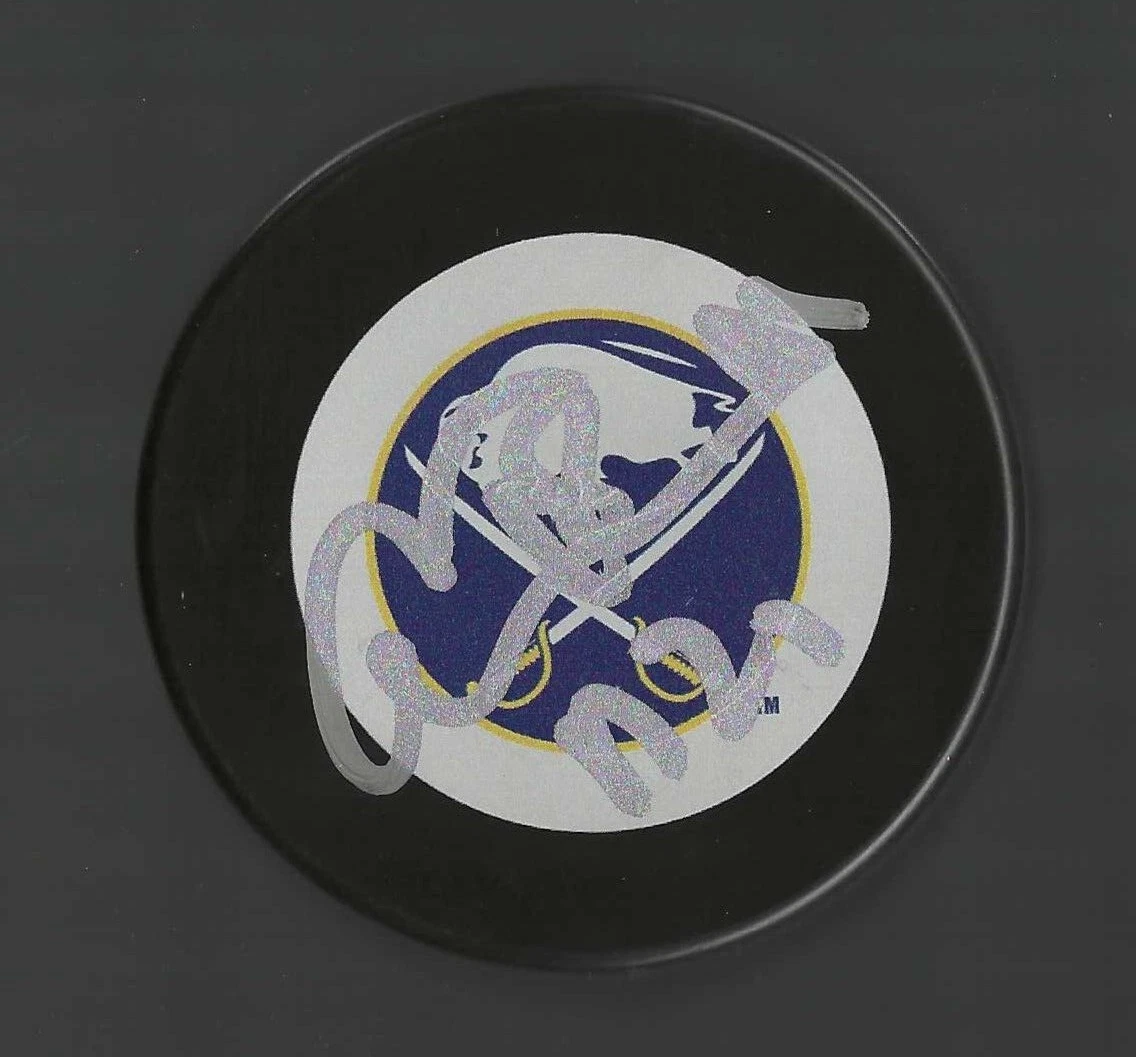 Christian Ruuttu Signed Buffalo Sabres Puck
