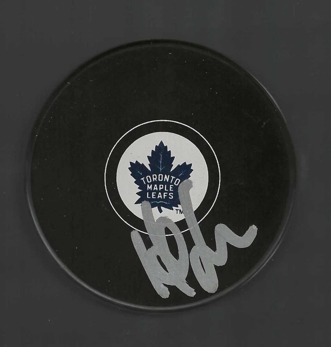 Hal Gill Signed Toronto Maple Leafs Puck

