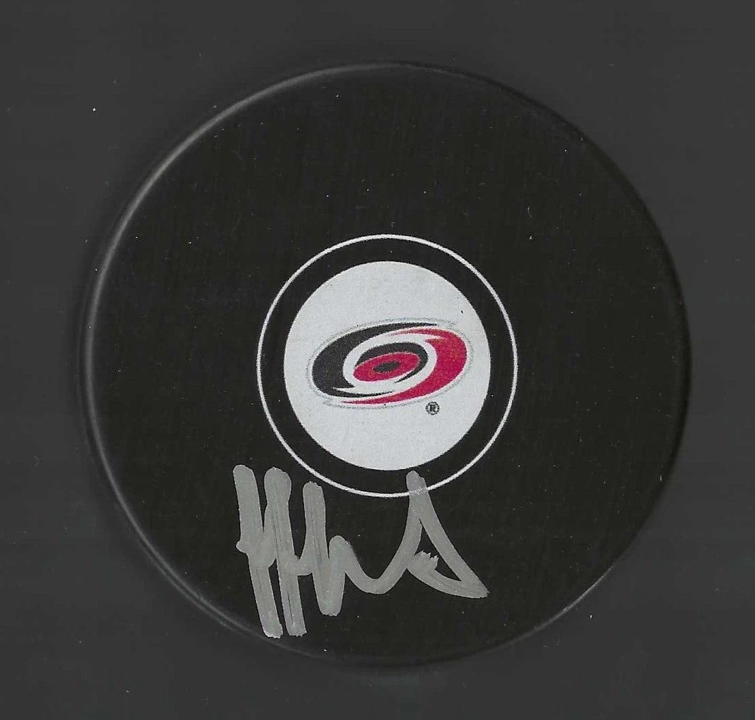 Jeff Daniels Signed Carolina Hurricanes Puck
