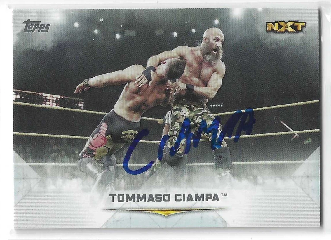Tommaso Ciampa Signed 2020 Topps Undisputed NXT WWE Card #72
