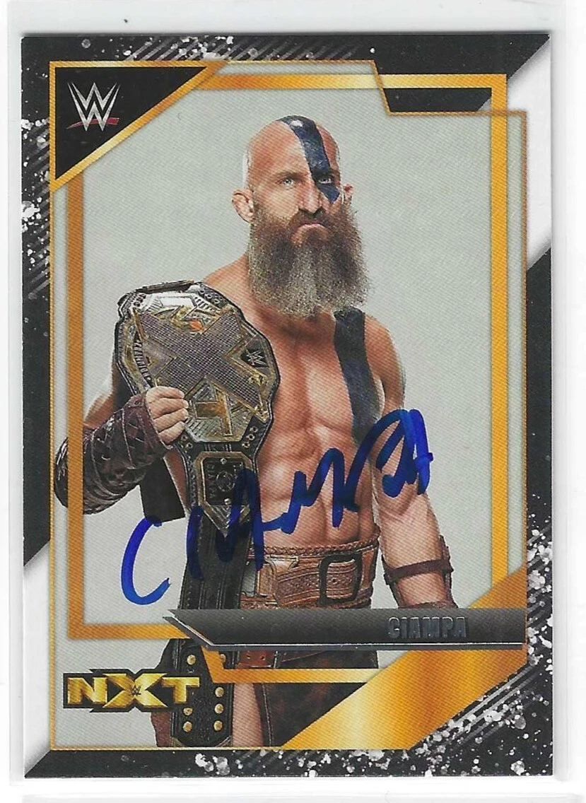 Tommaso Ciampa Signed 2022 Panini NXT WWE Card #22
