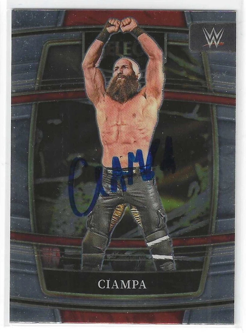 Tommaso Ciampa Signed 2022 Panini Select WWE Raw Card #66 NXT 2.0
