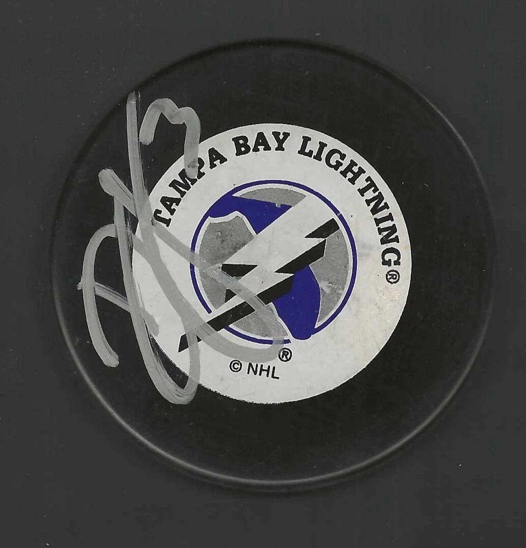 Doug Janik Signed Tampa Bay Lightning Trench Puck

