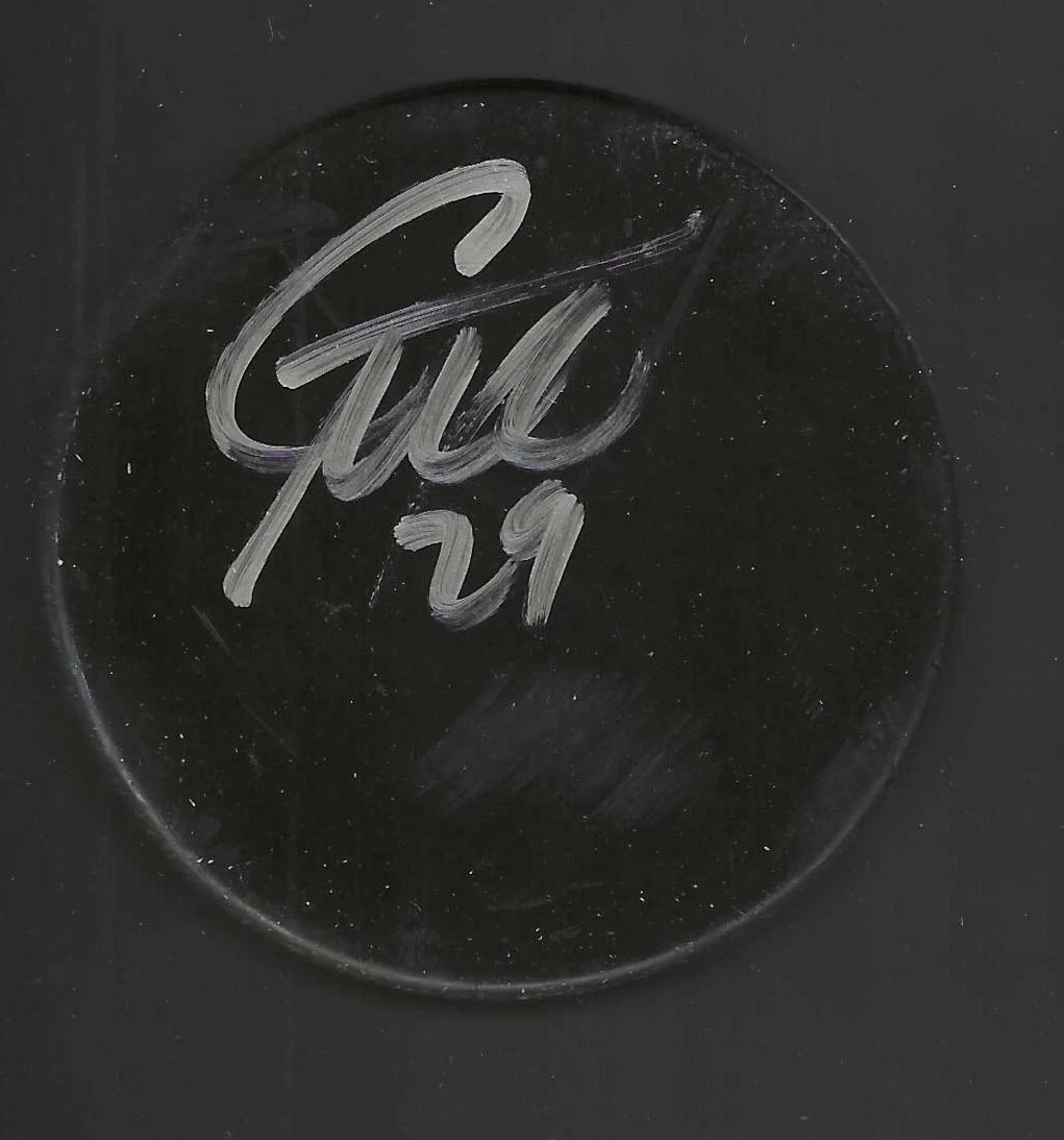 Craig MacDonald Signed Blank Tampa Bay Lightning Practice Puck
