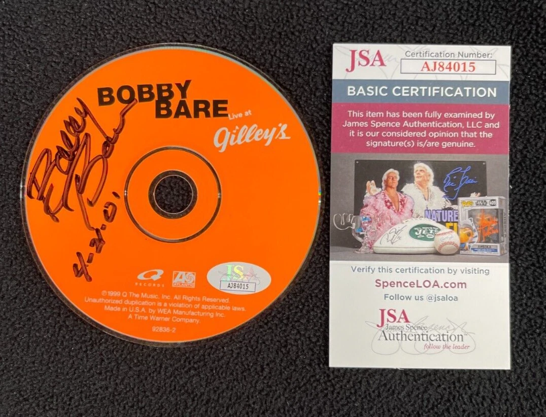 Bobby Bare Signed Live At Gilley's