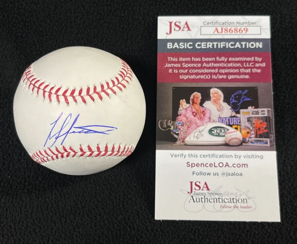 Melvin Mercedes Signed Detroit Tigers OML Baseball JSA COA
