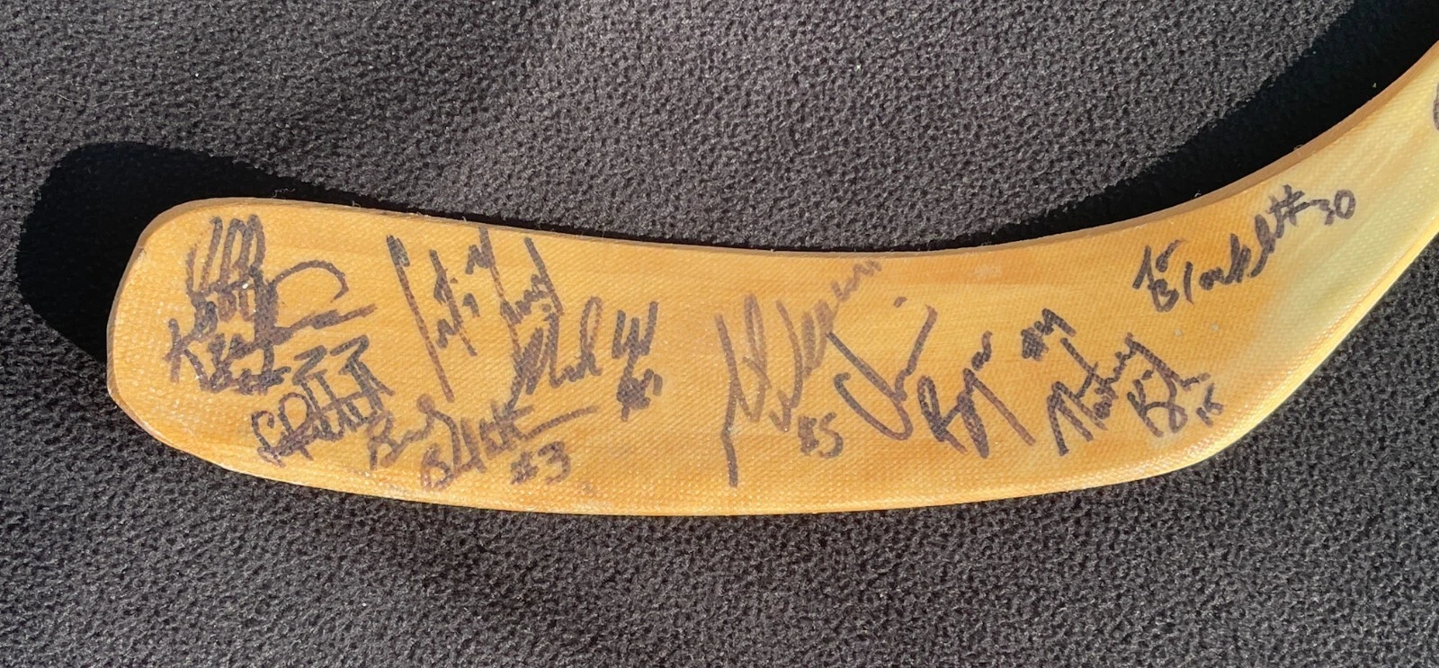 1997/98 Michigan State Spartans Team Signed Koho Hockey Stick JSA COA
