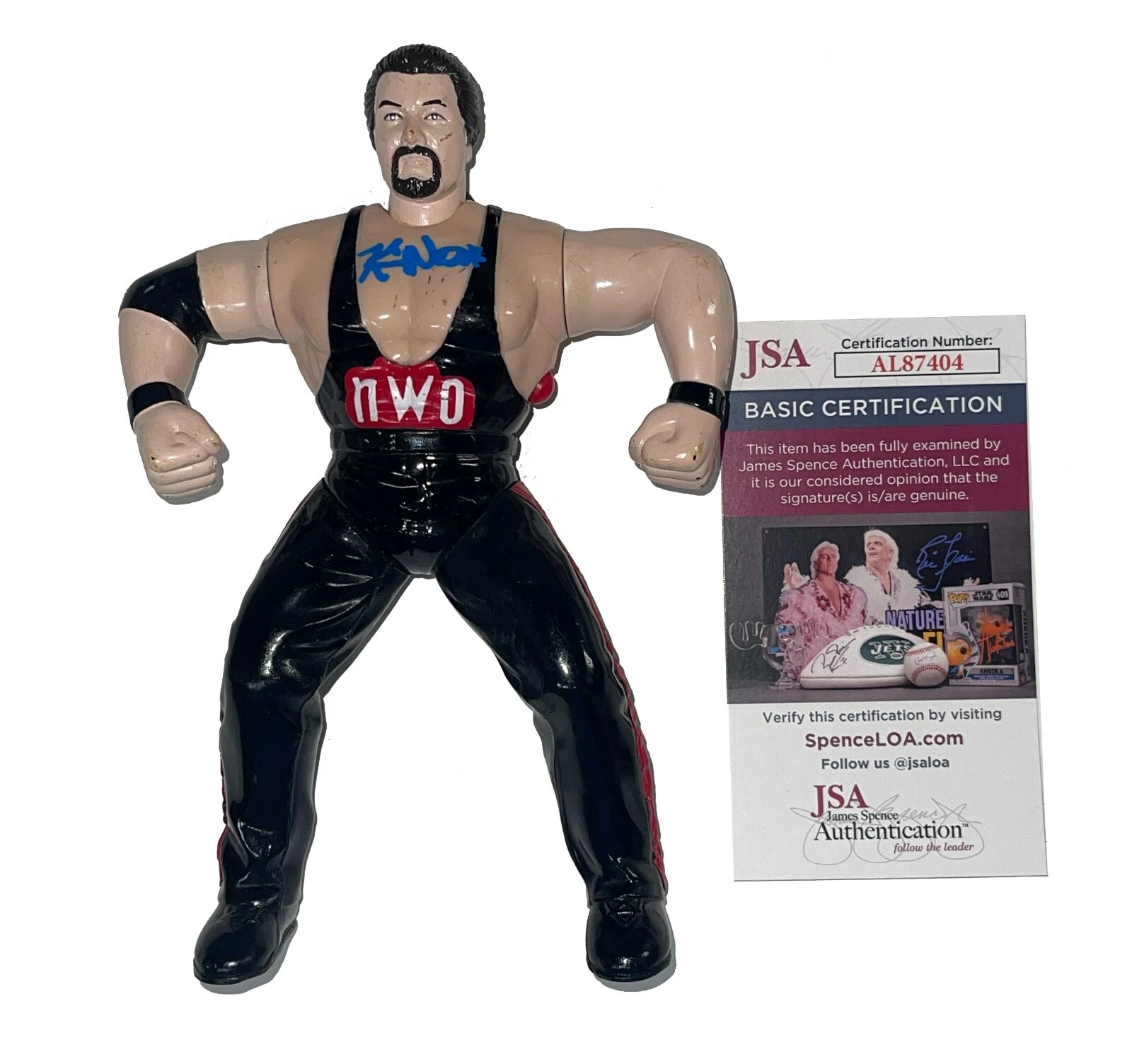 Kevin Nash Signed WCW NWO Monday Nitro Action Figure JSA COA WWF WWE Diesel
