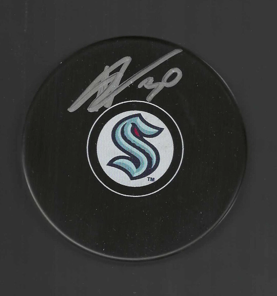 Niklas Kokko Signed Seattle Kraken Puck
