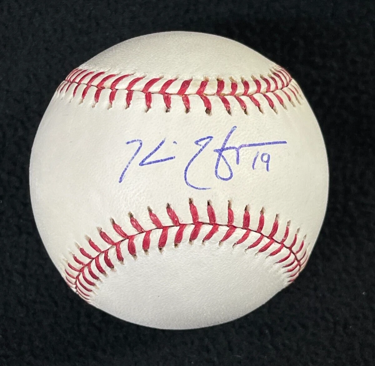 Kevin Hooper Signed Detroit Tigers OML Baseball Beckett COA
