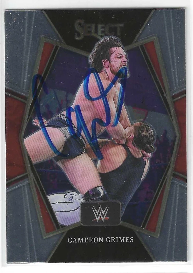 Cameron Grimes Signed 2022 Panini-Select WWE Card #179
