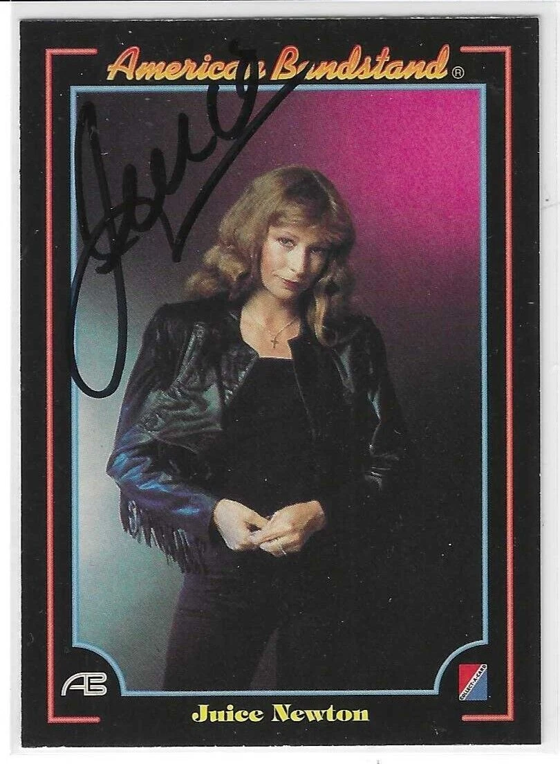 Juice Newton Signed 1993 Collect-A-Card American Bandstand Card #52
