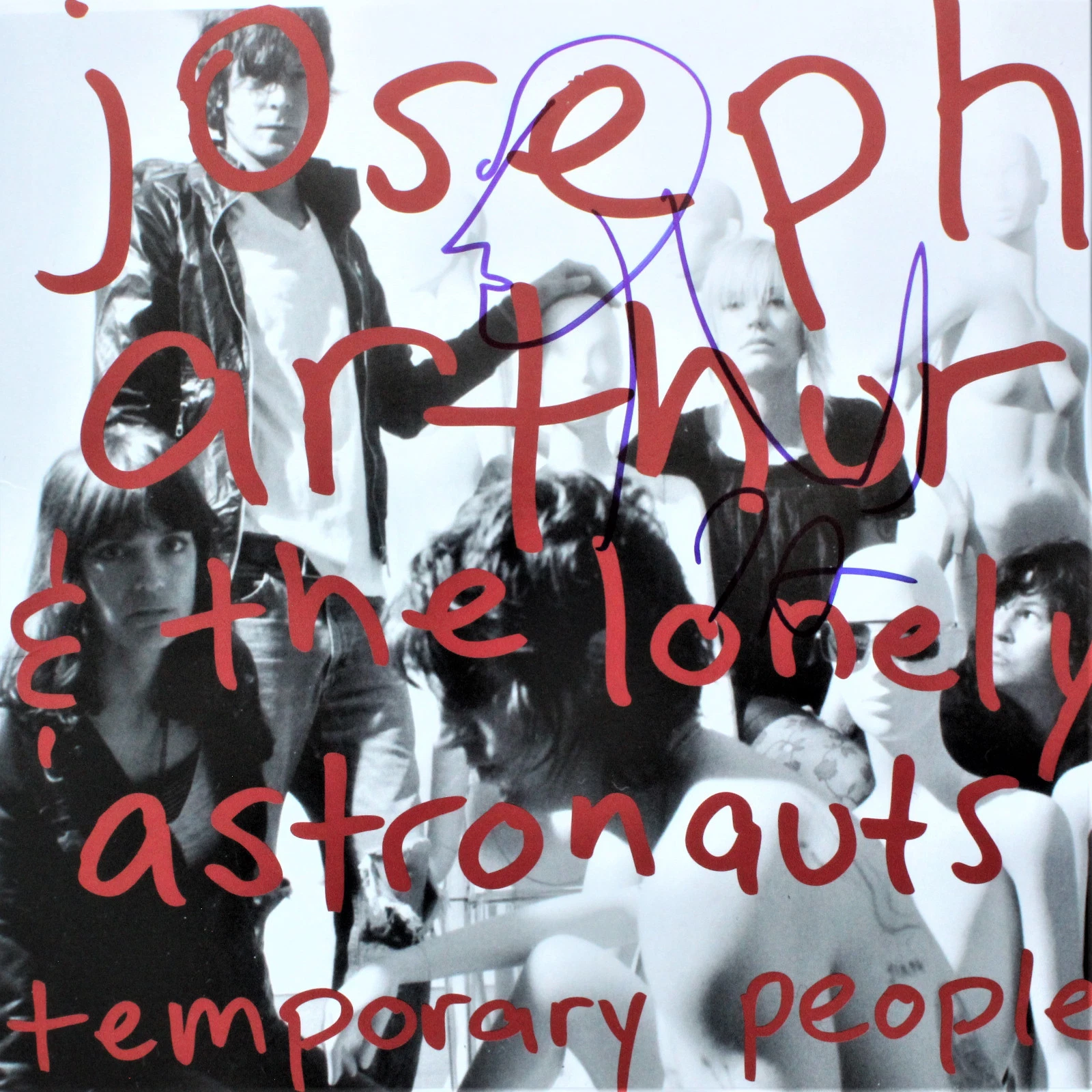 Joseph Arthur - Temporary People (Fistful of Mercy) - SIGNED RECORD ACOA
