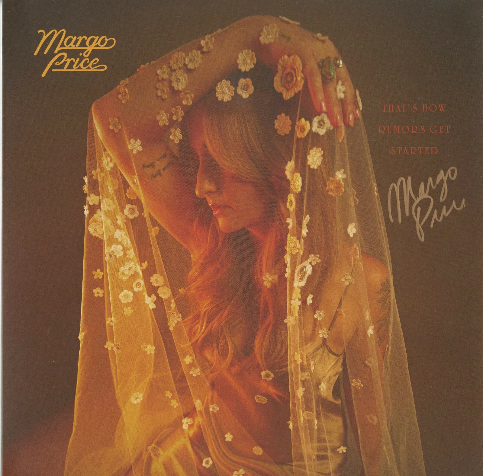 Margo Price Signed That's How Rumors Get Started Vinyl Record JACK WHITE ACOA
