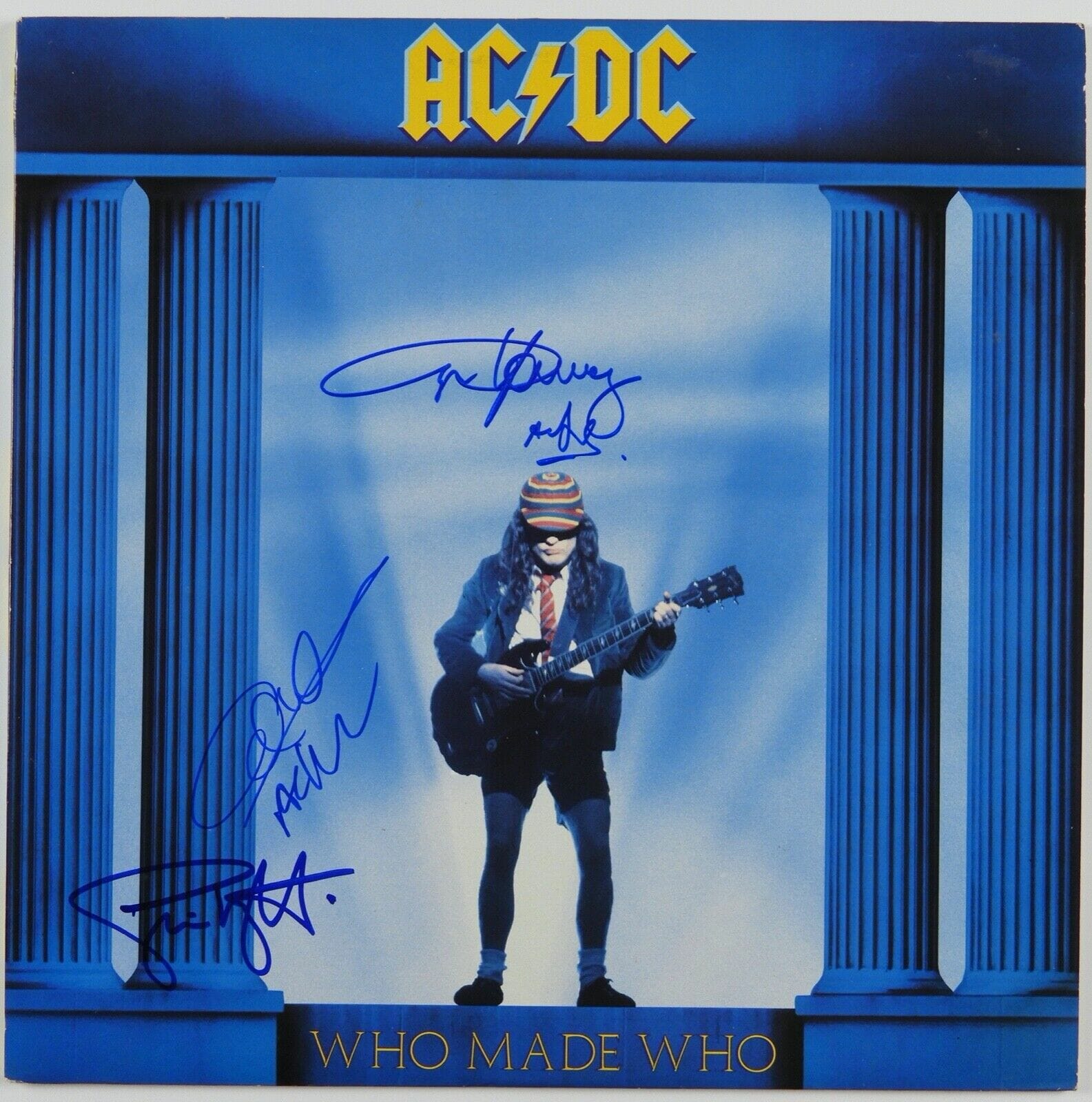 AC/DC JSA COA Signed Autograph Record Vinyl Album Angus Young + Who Made Who
Opens in a new window or tab