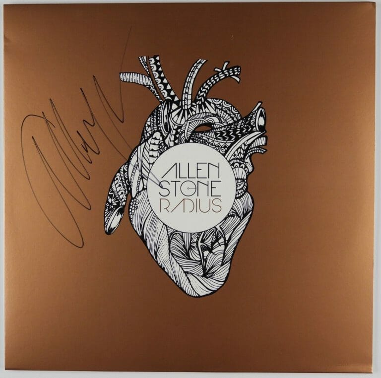 ALLEN STONE JSA SIGNED AUTOGRAPH RECORD ALBUM VINYL RADIUS
 COLLECTIBLE MEMORABILIA