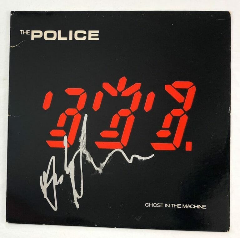 Andy Summers Signed The Police Ghost in the Machine Album COA Proof Autographed Vinyl Andy Summers Signed The Police Ghost in the Machine Album COA Proof Autographed Vinyl