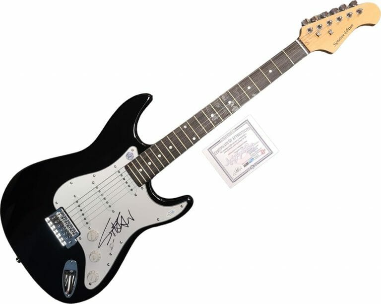 ANTHRAX SCOTT IAN AUTOGRAPHED SIGNED GUITAR ACOA
 COLLECTIBLE MEMORABILIA