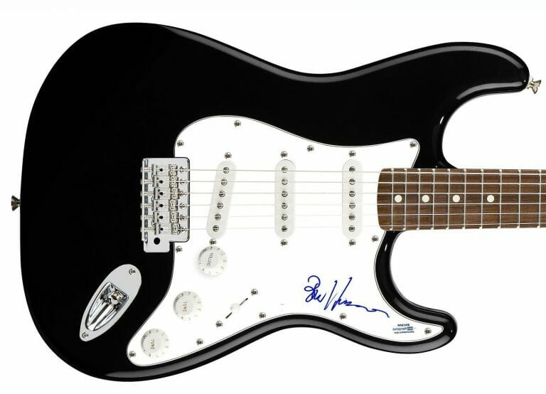 BEN HARPER AUTOGRAPHED SIGNED GUITAR ACOA
 COLLECTIBLE MEMORABILIA