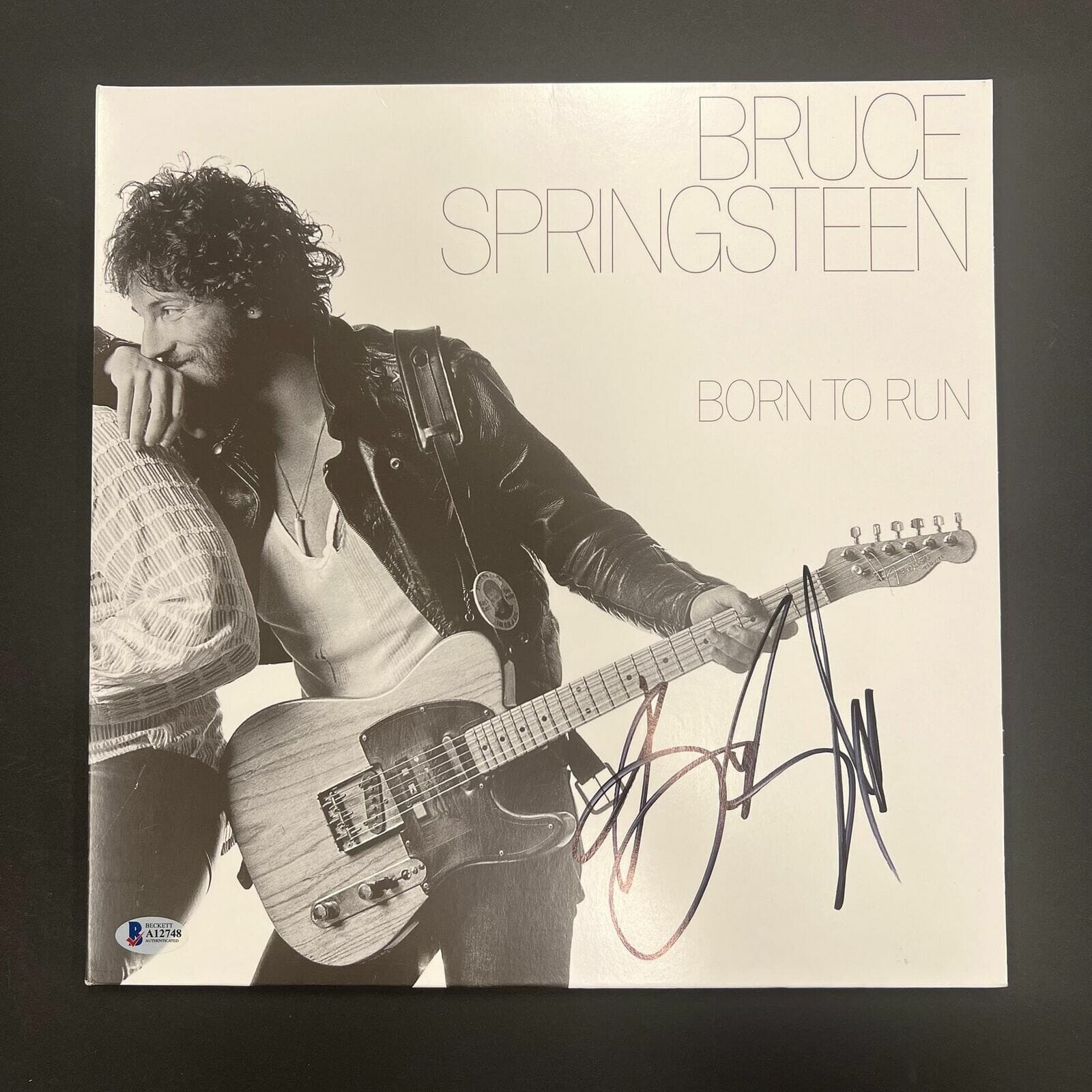 Bruce Springsteen signed Born to Run LP Vinyl Beckett Album autographed ...