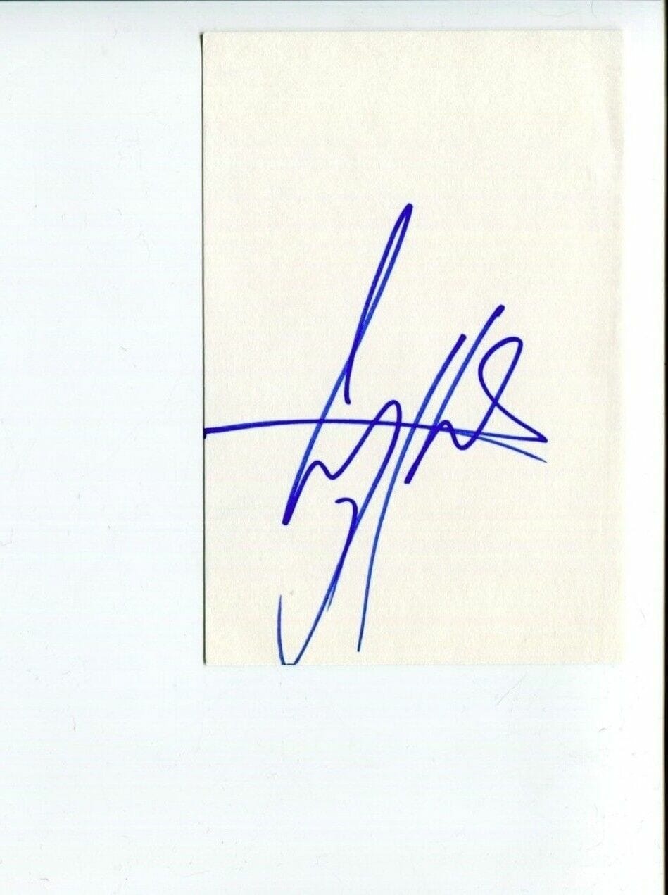 Carey Hart Freestyle Motocross Motorcycle Racer Signed Autograph Opens